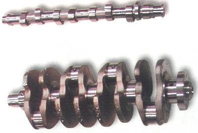 Cleanliness analysis samples: crankshaft and camshaft